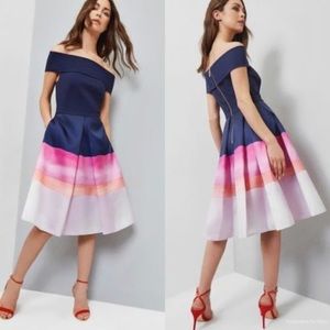 Ted Baker Marina Mosaic Dress | US Sz 8/10